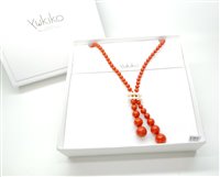 Collana Yukiko Donna Terra E Mare in Corallo CLD3658Y - CLD3658Y